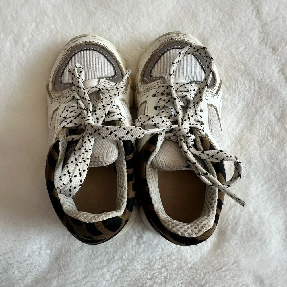 Fendi FF Trainers Kids Size 24 - Picture 5 of 13